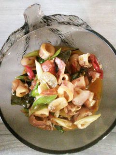 Foto resep Oseng oseng cumi asin