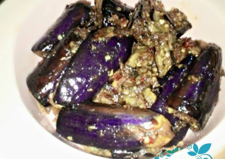 Terong Penyet Sambal Kepala Ikan (super nampol)