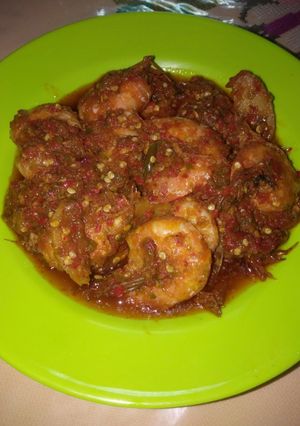 Foto resep Sambal udang balado