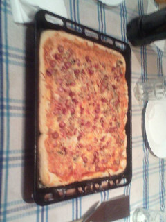 Una foto de Pizza casera