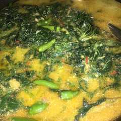 รูปของ Sayur Bobor Daun Singkong
