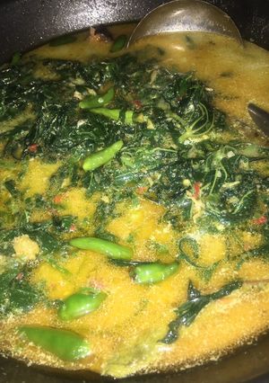 Foto resep Sayur Bobor Daun Singkong