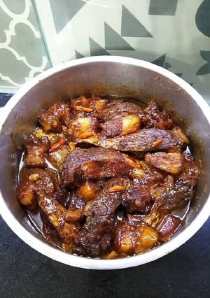 A picture of Vũ Đại Village Braised Fish.