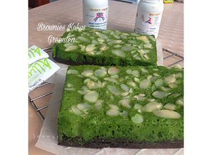 Foto resep Brownies Kukus Coklat Greentea Allure