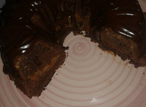 Una foto de Torta chocolate y jengibre
