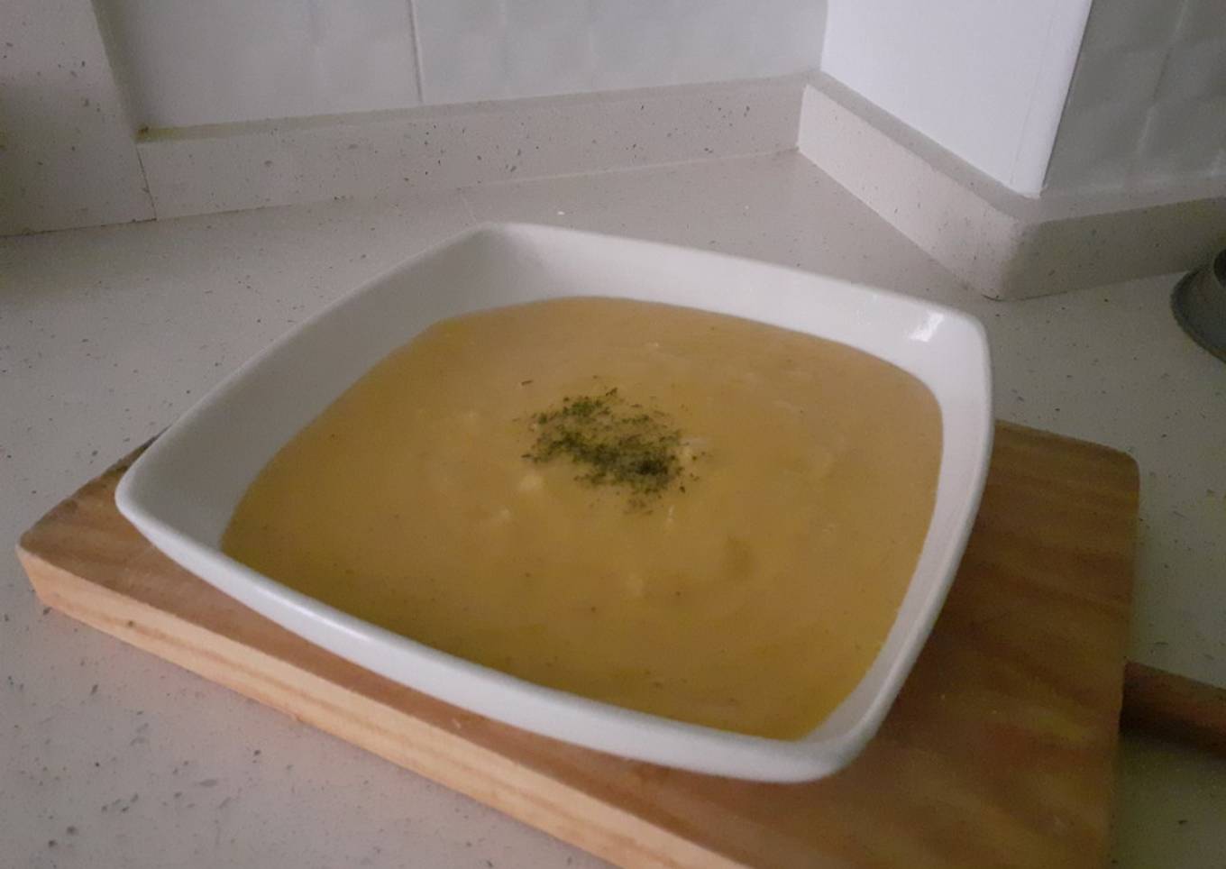 Crema de calabaza y jengibre