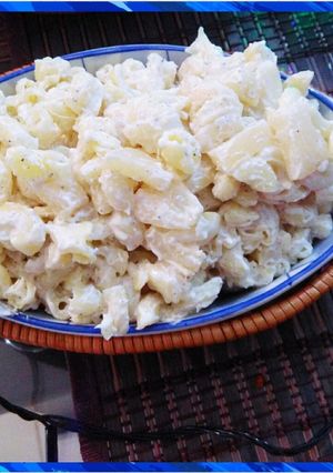 A picture of Hawaiian Mac salad .