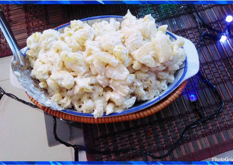 Recipe of Hawaiian Mac salad