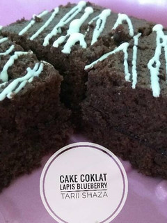 Foto resep Cake Coklat Lapis Blueberry