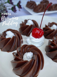 Foto resep Pirota brownies pudding