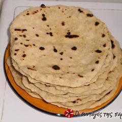 Souvlaki pita bread A picture of Souvlaki pita bread.
