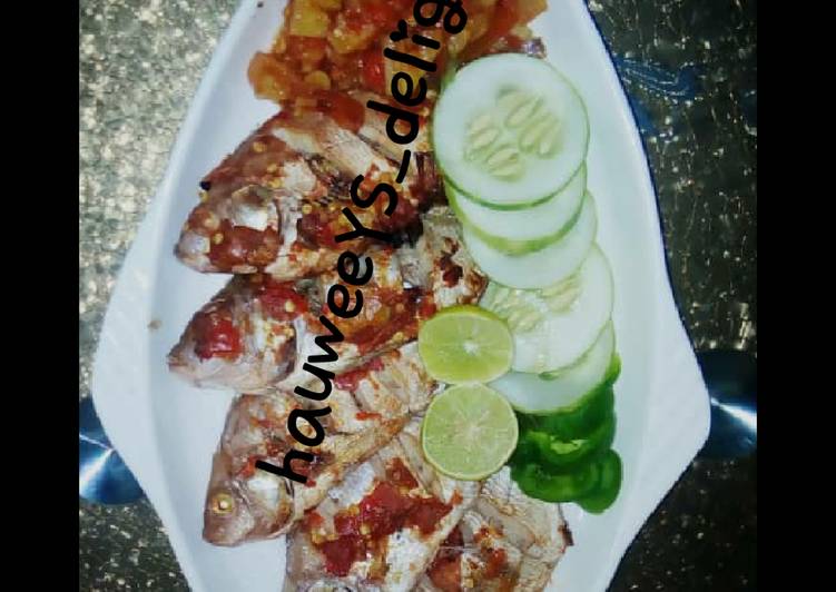 Recipe of Perfect Grilled fish and sauce