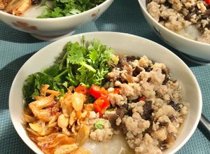 Hình của món Bánh đúc nóng Hà Nội.