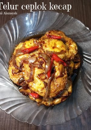 Foto resep Telur ceplok kecap