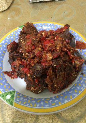 Foto resep Dendeng sapi Balado