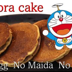 A picture of Pancake Dora Cake.