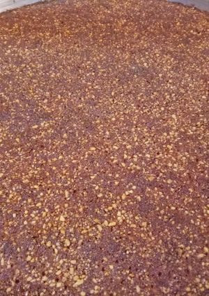 صورة لوصفة بسبوسة معسلة وشهية 🐝🍯