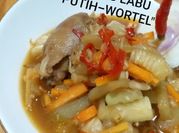 Gambar labu putih dan wortel