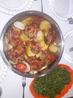 صورة لوصفة صينية دجاج في الفرن