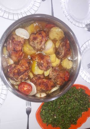 صورة لوصفة صينية دجاج في الفرن