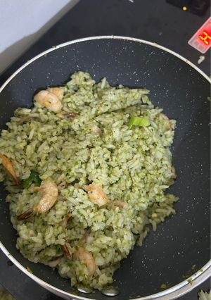 Foto resep Nasi goreng seafood kemangi