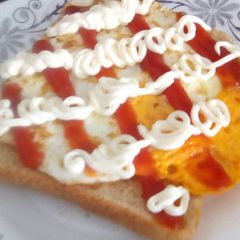 A picture of Simple Egg n Toast.