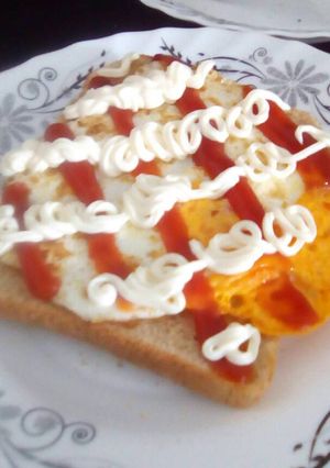 A picture of Simple Egg n Toast.