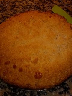 Una foto de Tarta de coco y dulce de leche