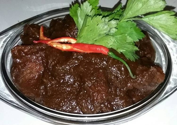 Resep Daging kecap rempah ala Rumah Ambolay yang Enak