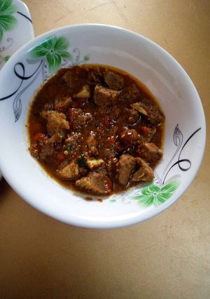 A picture of Pepper Meat Soup.