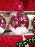 Beetroot Halwa wth icecream stuff