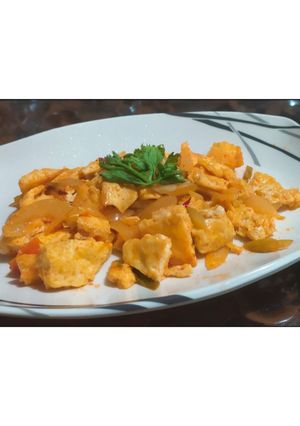 Foto resep Telur orak arik saos