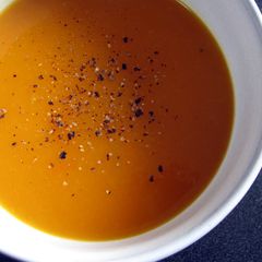 A picture of Orange Vegetable Soup.