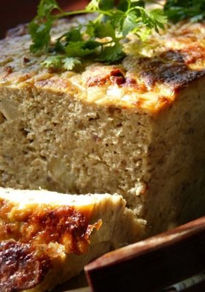 Une photo de TERRINE DE FILETS DE MERLAN & ARTICHAUTS