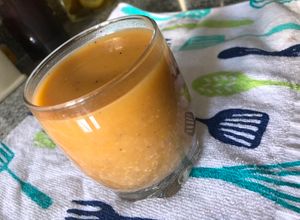 Una foto de Batido avena-chía