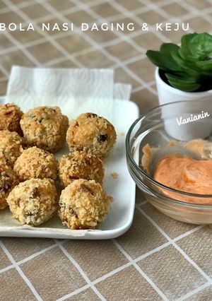 Foto resep Bola Nasi Daging & Keju