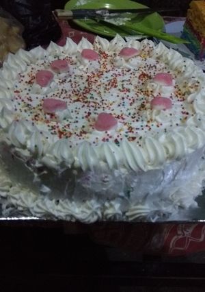 Foto resep Rainbow cake irit telur
