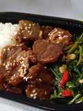 Slice Beef Teriyaki Hokben Bekal ngantor