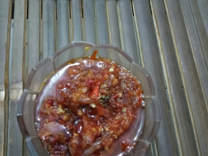 Cara Mudah Membikin Resep Sambal trasi goreng yang Sempurna Anti Ribet, Bisa Manjain Lidah