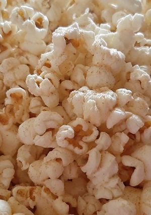 صورة لوصفة بوب كورن وسر القرمشه 🍿