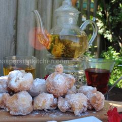 A picture of Delicate Donuts Recipe قطاب شکری.