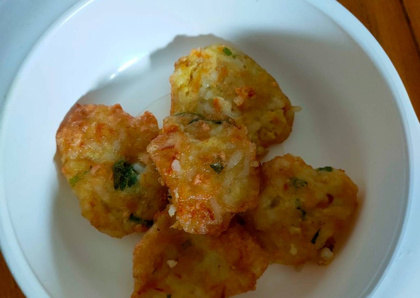 Perkedel nasi mpasi 8mth+