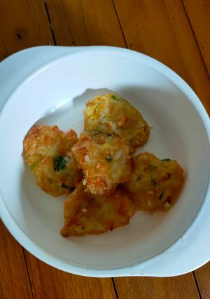 Foto resep Perkedel nasi mpasi 8mth+