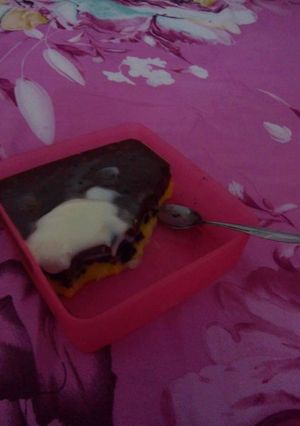 Foto resep Puding jagung manis lapis choco oreo