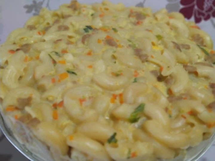 Langkah Mudah untuk Menyiapkan Resep  Makaroni Schotel Kukus *sederhana yang Bisa Manjain Lidah, Enak