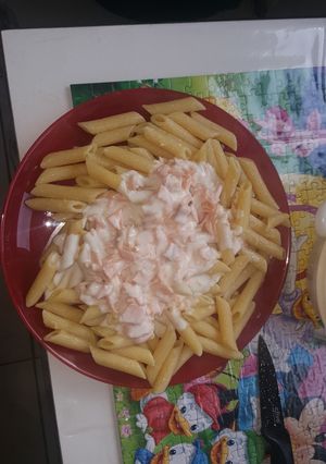 Une photo de Pâte au saumon