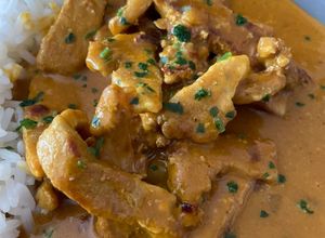 Foto principal de Lomo de cerdo con salsa al curry