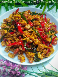 Foto resep Sambal Teri Kacang Tempe