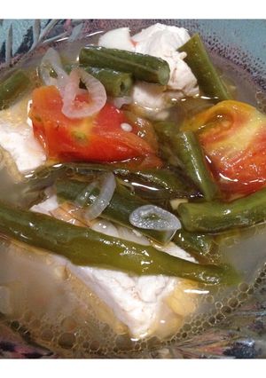 Foto resep Asem-Asem Kacang Panjang Tofu