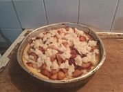 Una foto de kuchen chilena